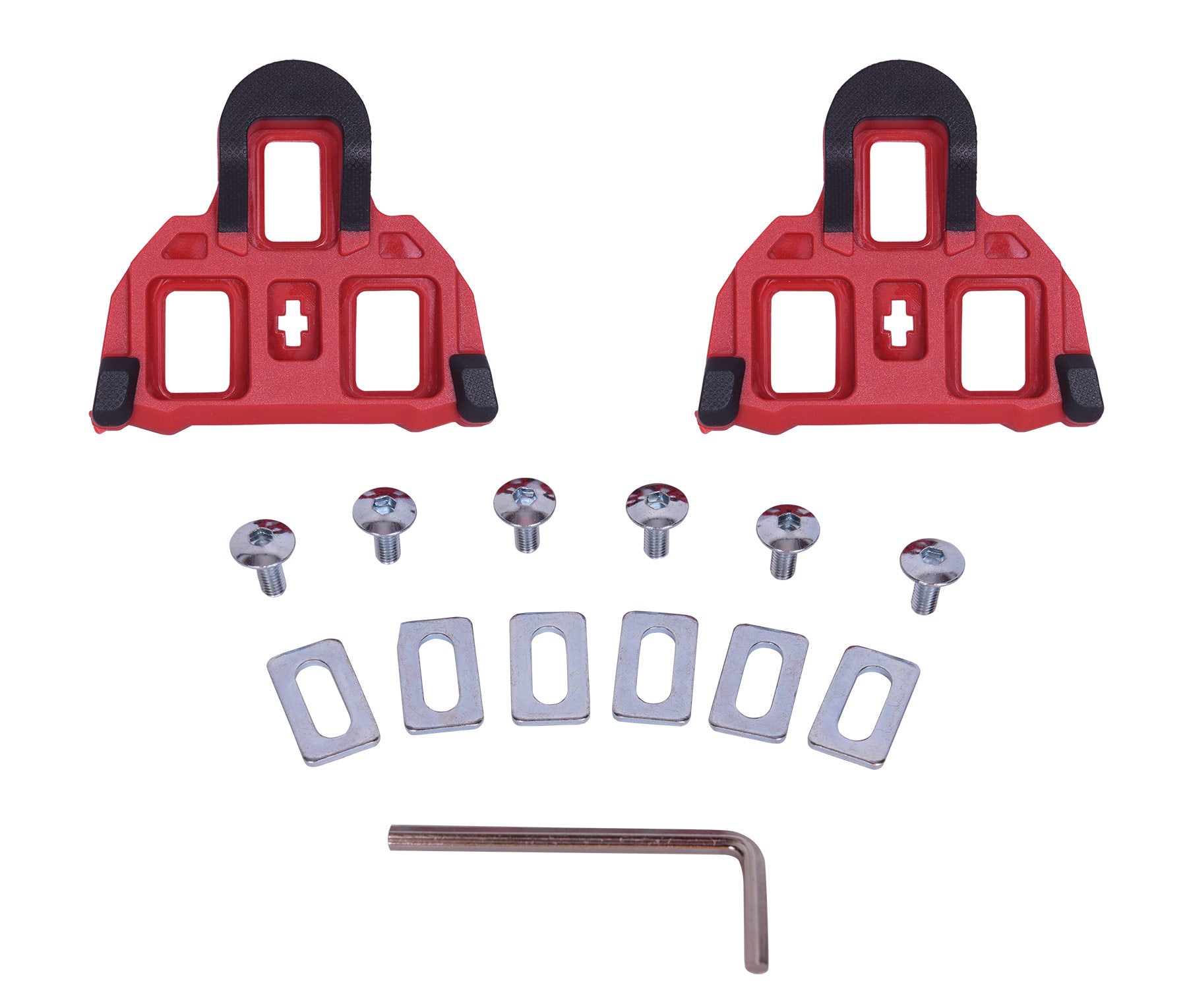 R0 SPD-SL Cleats + 4mm wrench - Red