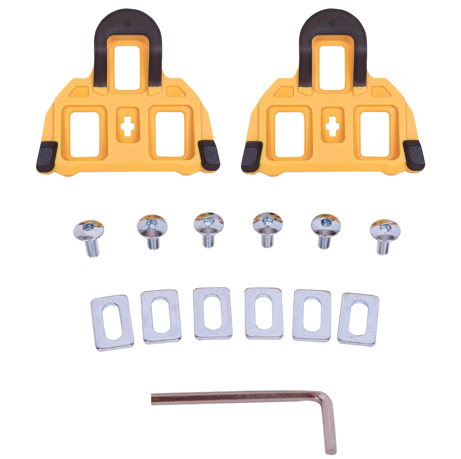 R4.5 SPD-SL Cleats + 4mm wrench - Yellow